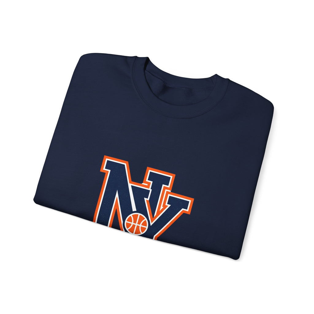NY Varsity Basketball Crewneck Sweatshirt | Retro Collegiate NYC Hoops