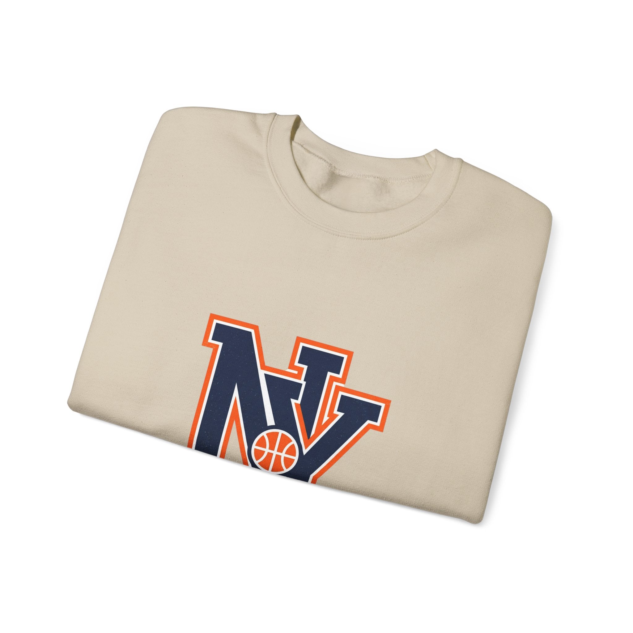 NY Varsity Basketball Crewneck Sweatshirt | Retro Collegiate NYC Hoops