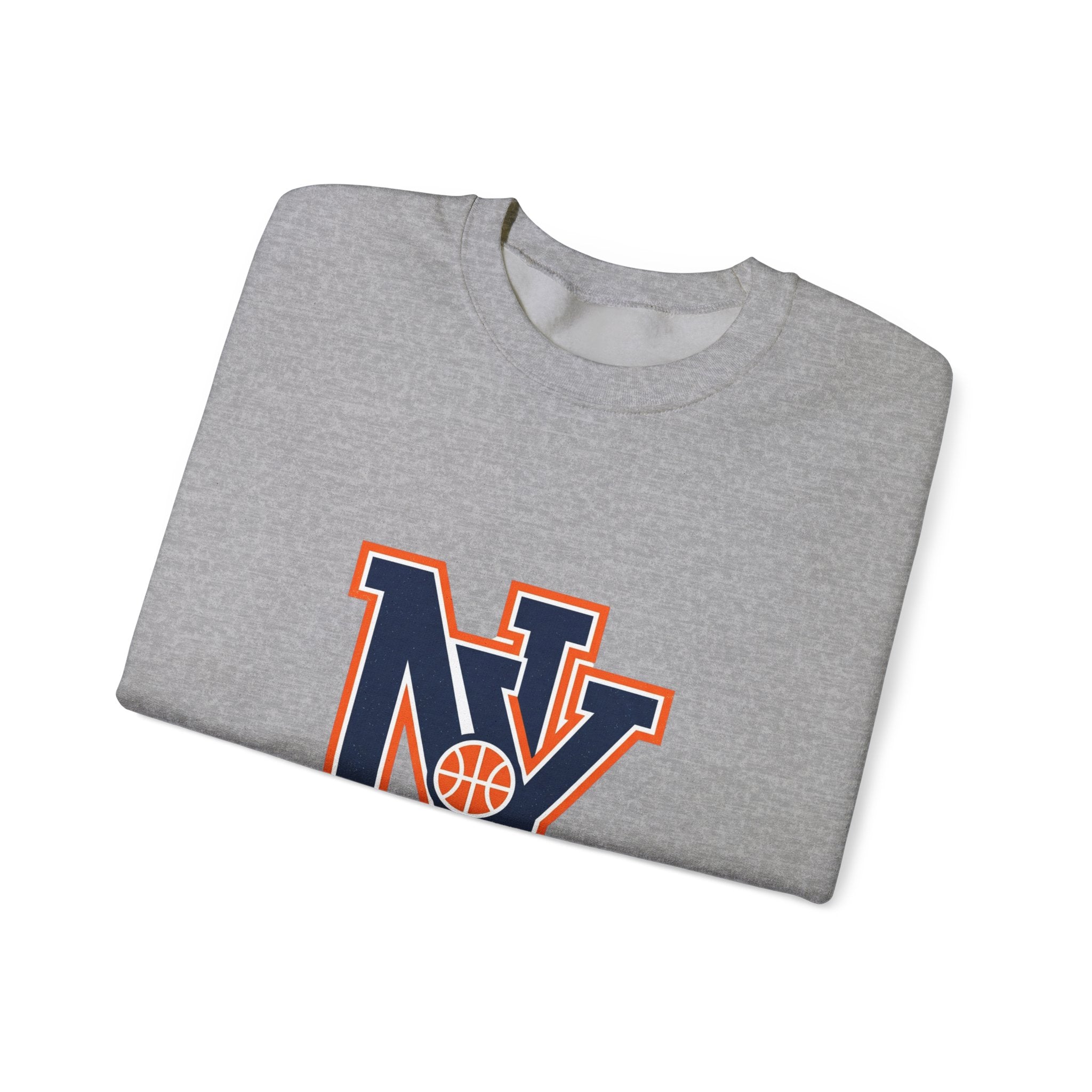 NY Varsity Basketball Crewneck Sweatshirt | Retro Collegiate NYC Hoops