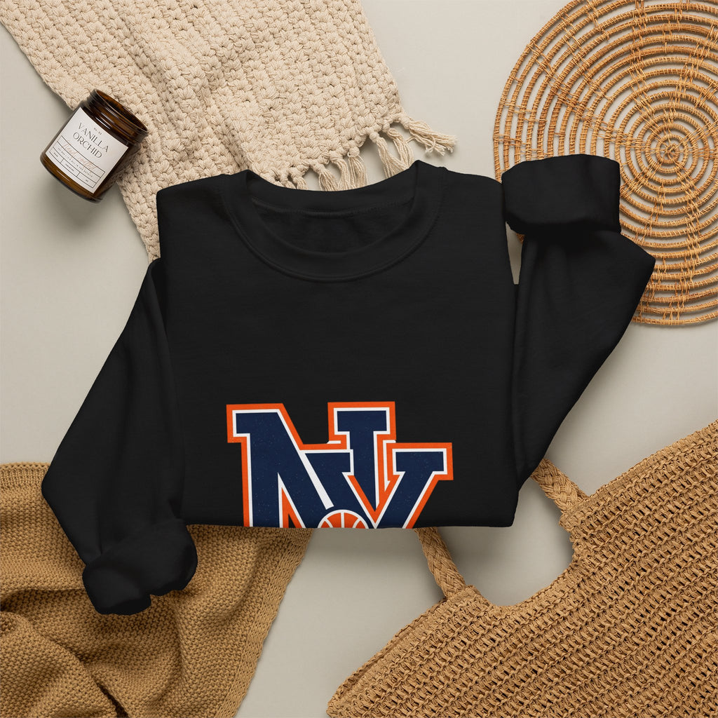 NY Varsity Basketball Crewneck Sweatshirt | Retro Collegiate NYC Hoops